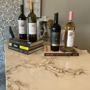 These are the wines for the tasting special