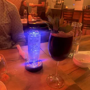 Clarified Negroni and the rioja sangria