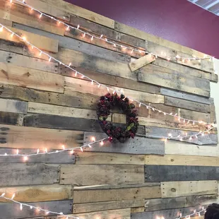 Pleasant surroundings.