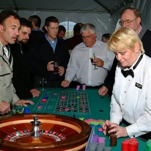 Casino Gaming Tables and Dealers