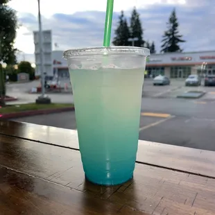 Blue raspberry lemonade