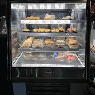 New pastry case