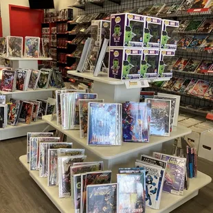 Neatly organized comics inside