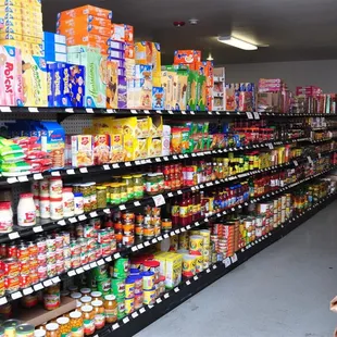 a grocery store aisle