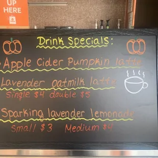 Drink specials