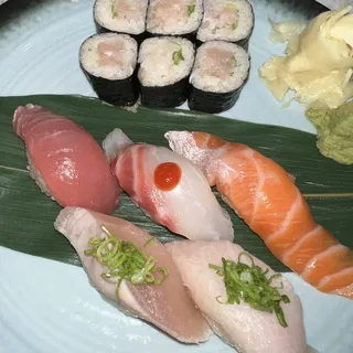 Sushi and 1 Sushi Roll Combo Lunch Special