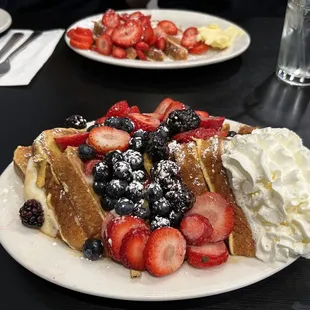 Mixed Berry Stuffed French Toast