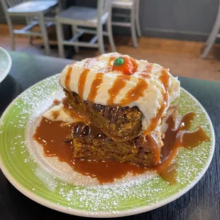 pumpkin bread french toast