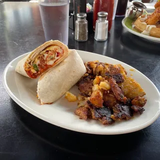 The Burro Breakfast Burrito