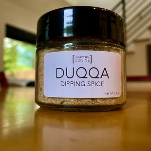 a jar of dipping spice