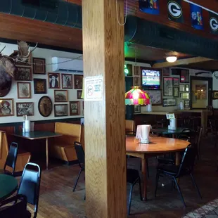 Dining area. Old West feel.