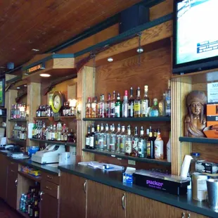Bar at In Cahoots. Welcome.