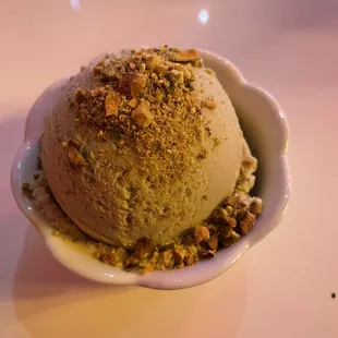 Pistachio gelato
