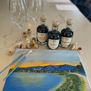 Sip &amp; Paint ... Tiburon Sunset