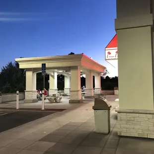 Patio seating