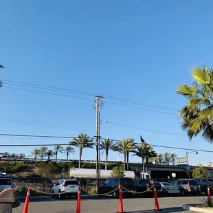 3/25/23 A view of the 91 fwy from In n Out&apos;s parking lot