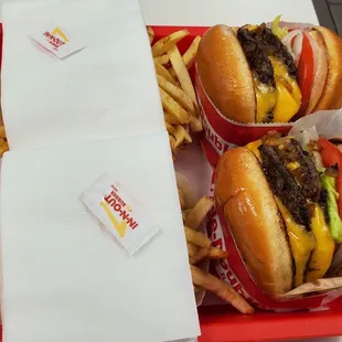 2 double-double combos.