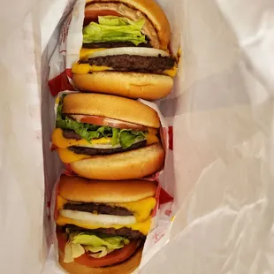 Nothing beats double doubles!!