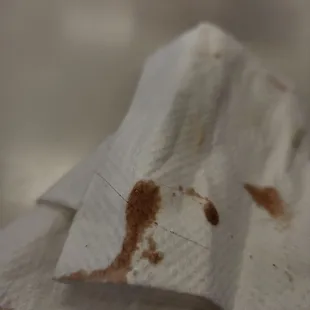 Just took out the blonde hair from my kid's hot cocoa...