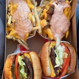 Double-Double and Animal Style Fries