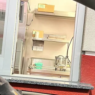 Always the cleanest...every single time. Drive through window.