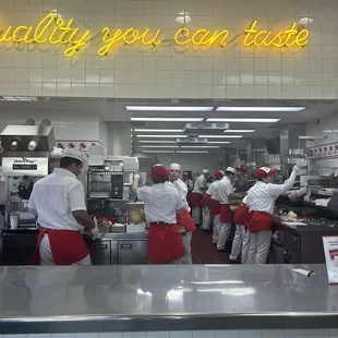 Fast friendly and efficient