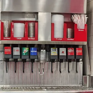 They got rid of their touch less, sensor activated, coke machines!  This is good.