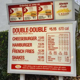 Dang you inflation.  I swear a burger was only $1.95 a few years ago.