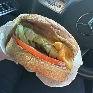 Grilled cheese no onion