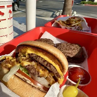 burgers, food, burger