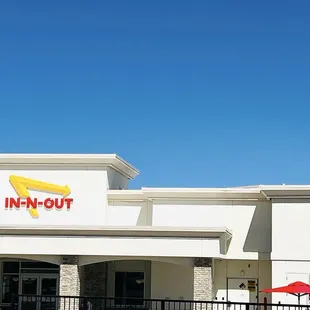 outside