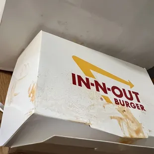 ows the inside of a box