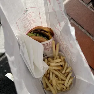 Who can resist Double Cheeseburger and Fries