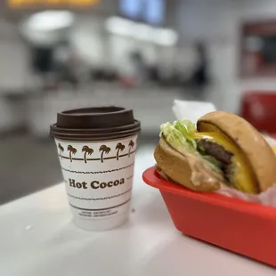 Free hot cocoa for kids on rainy days