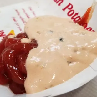 That special sauce f fries.