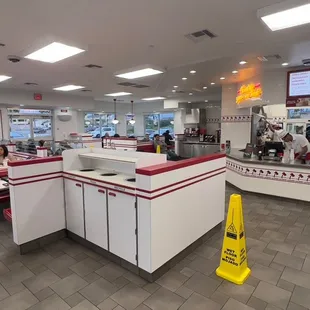 sushi and sashimi, interior