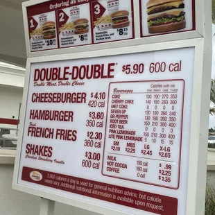 5/18/24 (sat): Menu &amp; prices