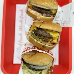 Animal Style Double Double &amp; Cheeseburger