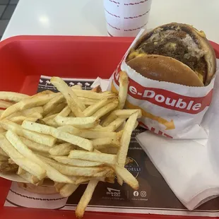 Double Double without tomatoes