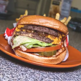 Double-Double (Animal Style w/ Chopped Chilis).