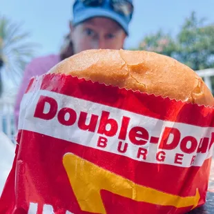 Double double with my girl