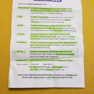 ows a piece of paper on a table