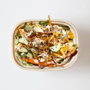 Wonton Chicken Salad