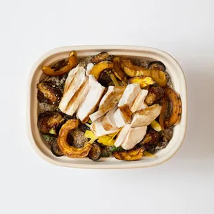 Delicata Squash x Chicken Bowl