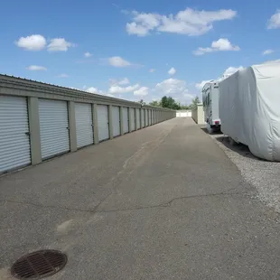 Site has over 200 units of different size AND RV, Boat, Trailer Spaces (10' x 30')