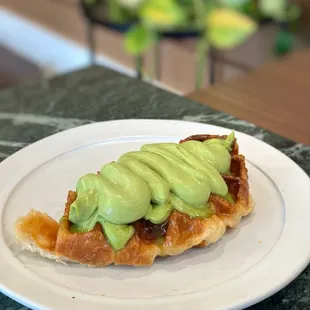 Matcha Croffle - PERFECT!