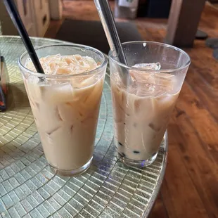 Vanilla coconut tea with csm