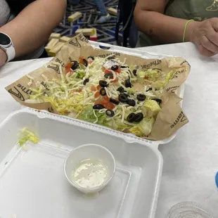 THIS WAS A $20 SALAD BOWL !!!!