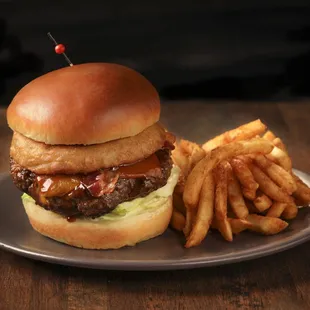 Try our new Smokehouse Burger!