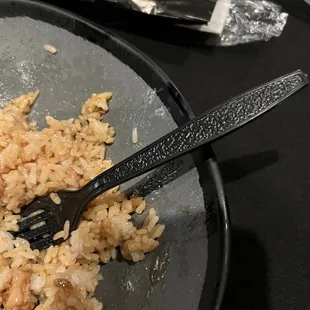 Plastic Utensils I received.